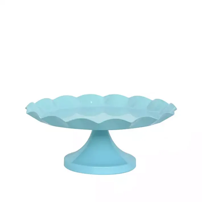 BLUE 17 cm WAVE cupcake stand