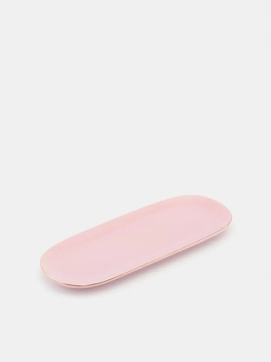 PINK oval plate