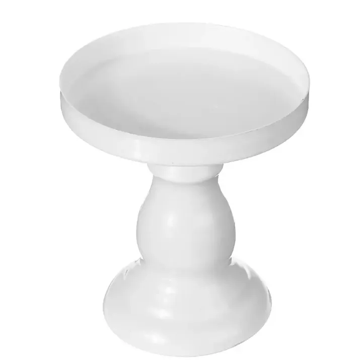 WHITE 8 cm cupcake stand