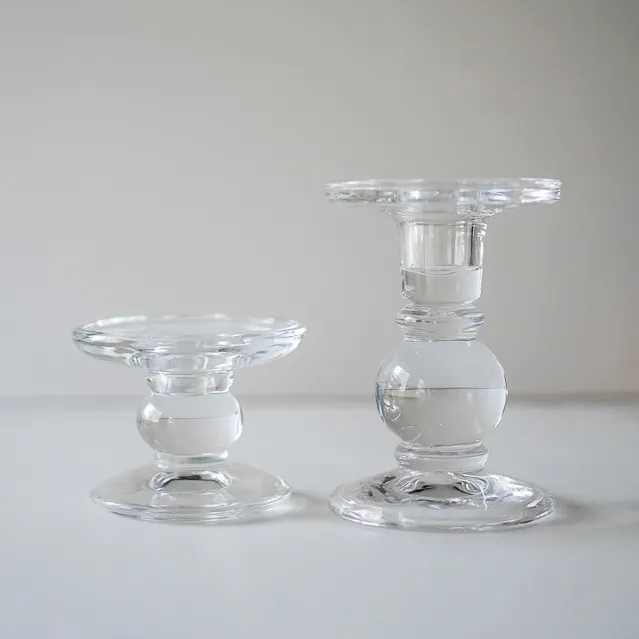 6 x GLASS cupcake stand