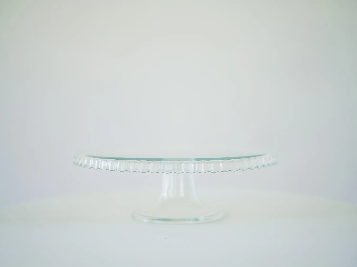 GLASS PATISSERIE cake stand