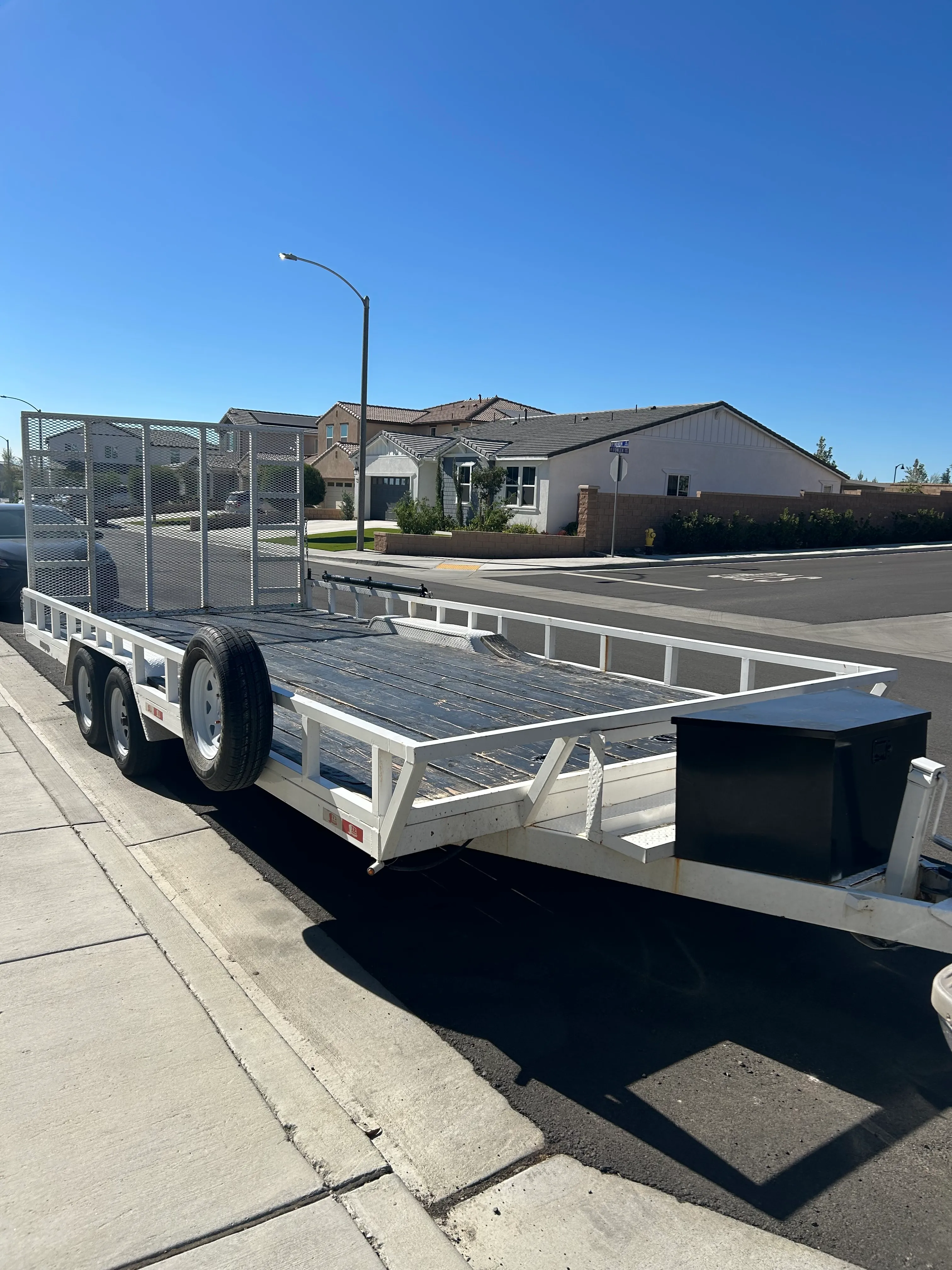 20 Ft Flat Bed Trailer