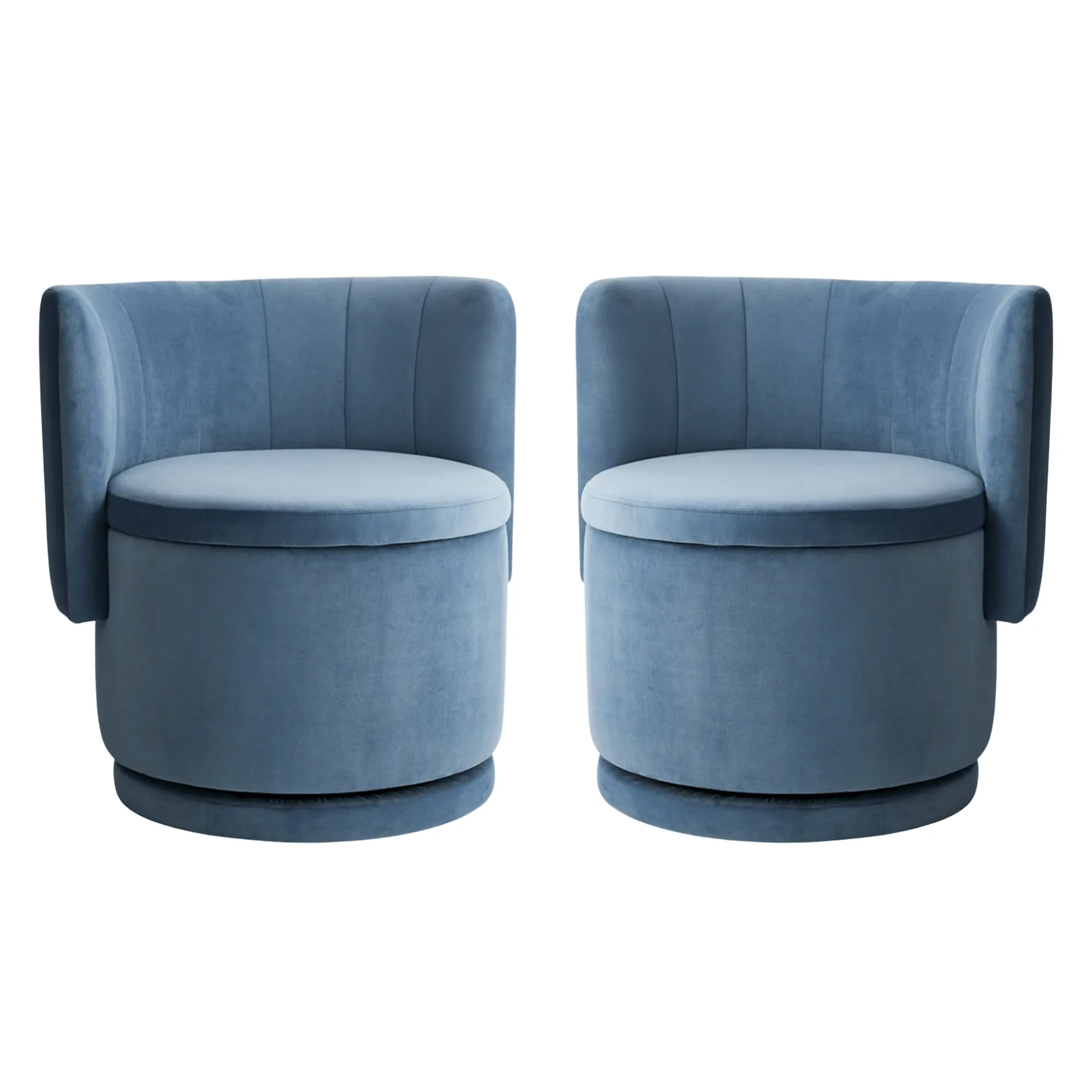 Seaside Swivel Chair & Stool