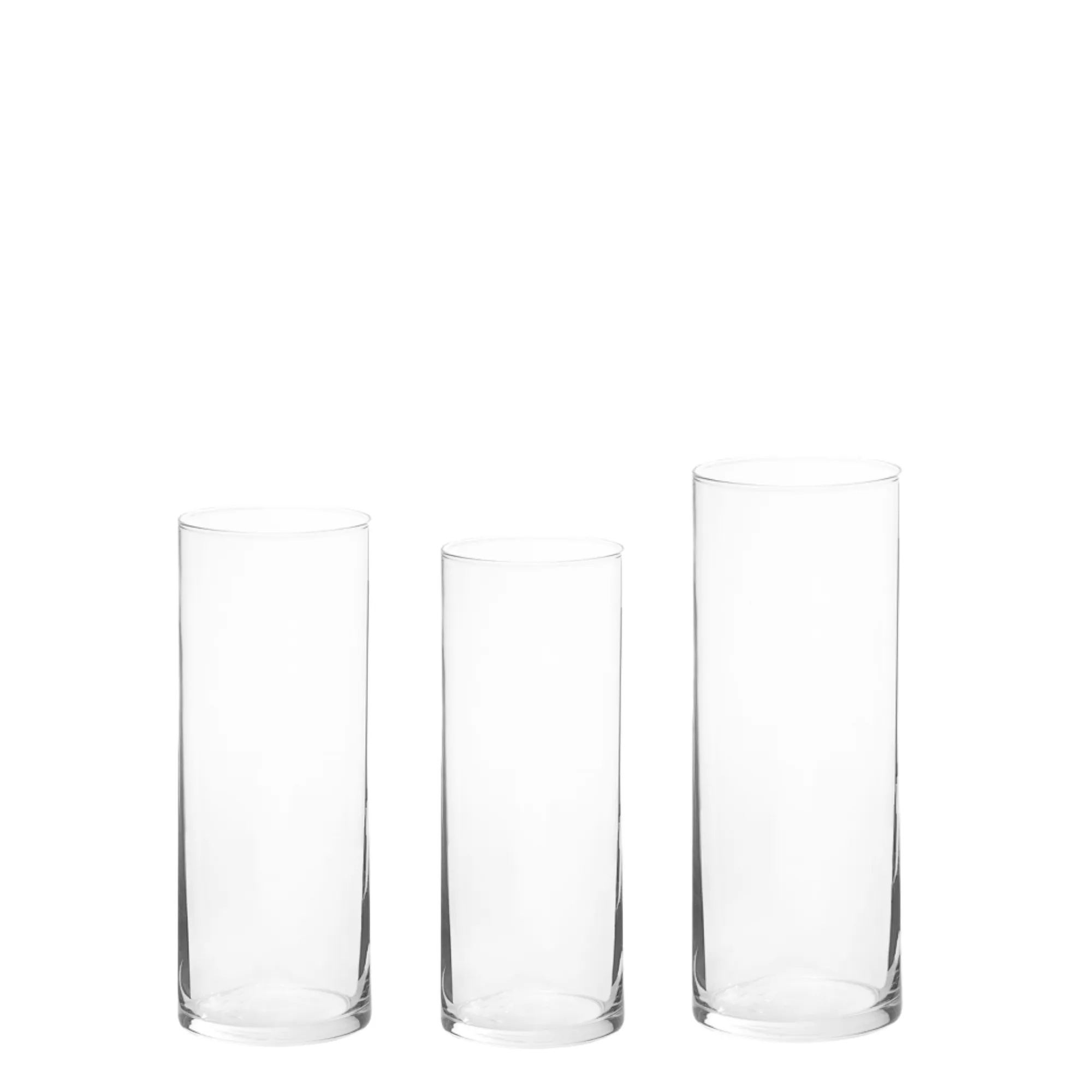 6-8 inch Assorted Hurricane Vases