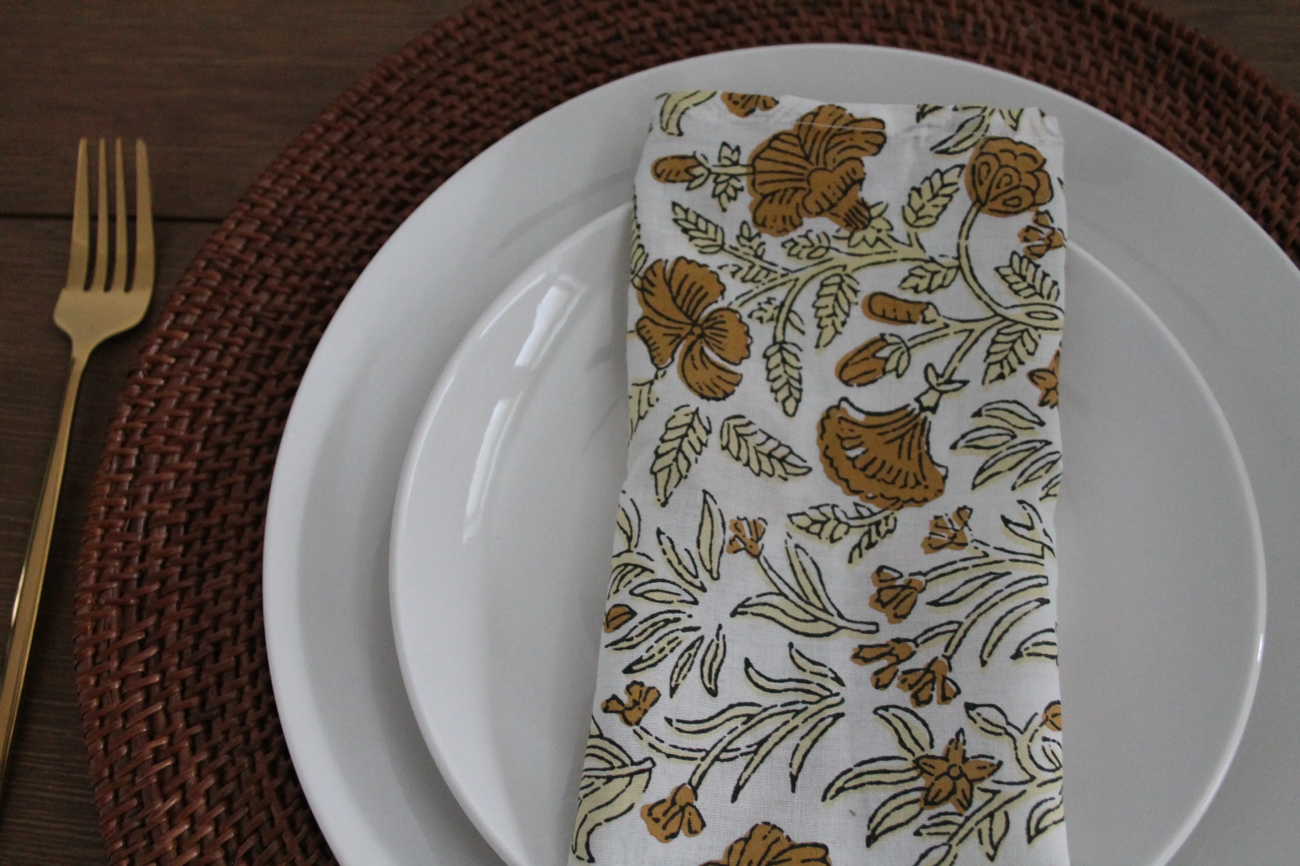 Golden Vine Napkins