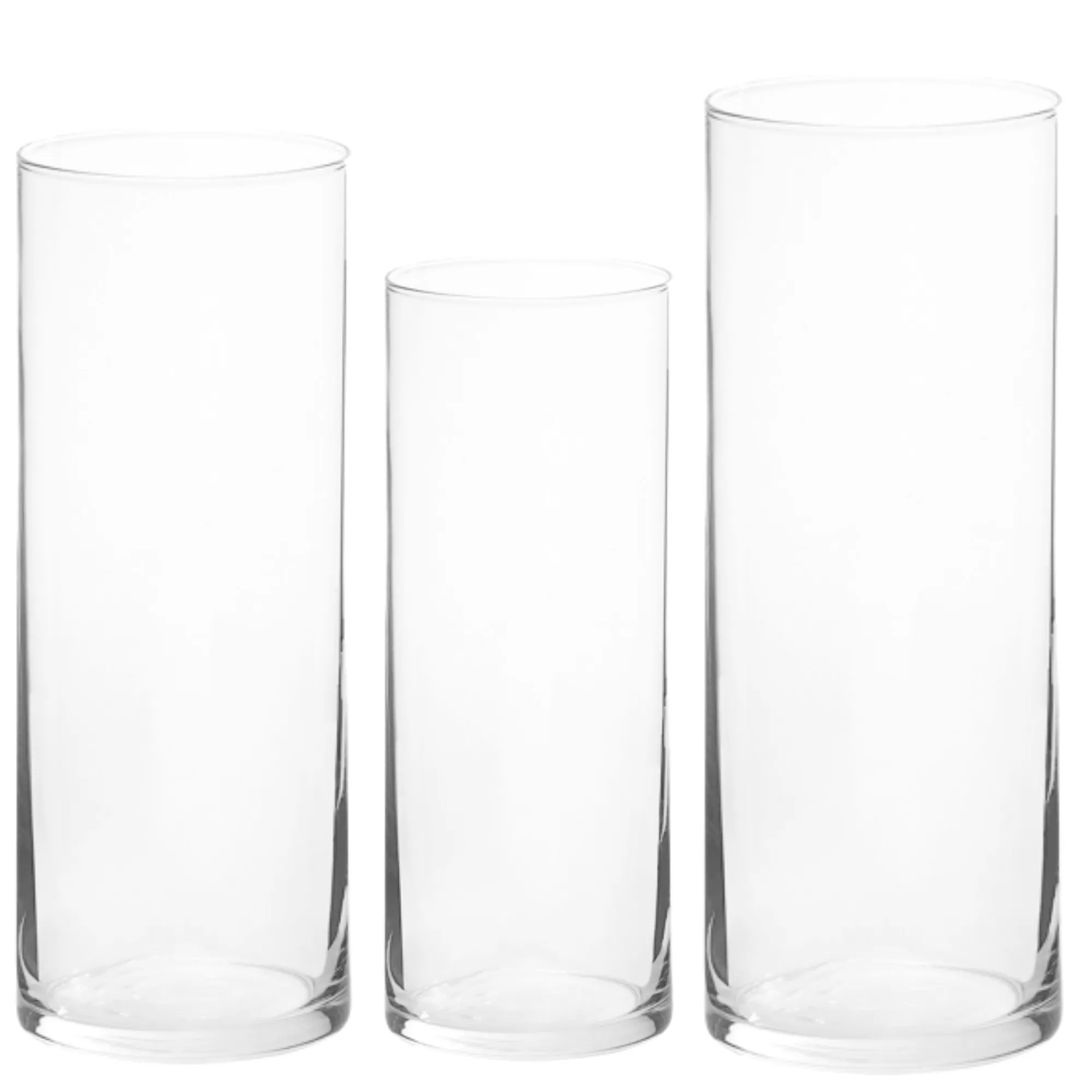 12-20 inch Assorted Hurricane Vases