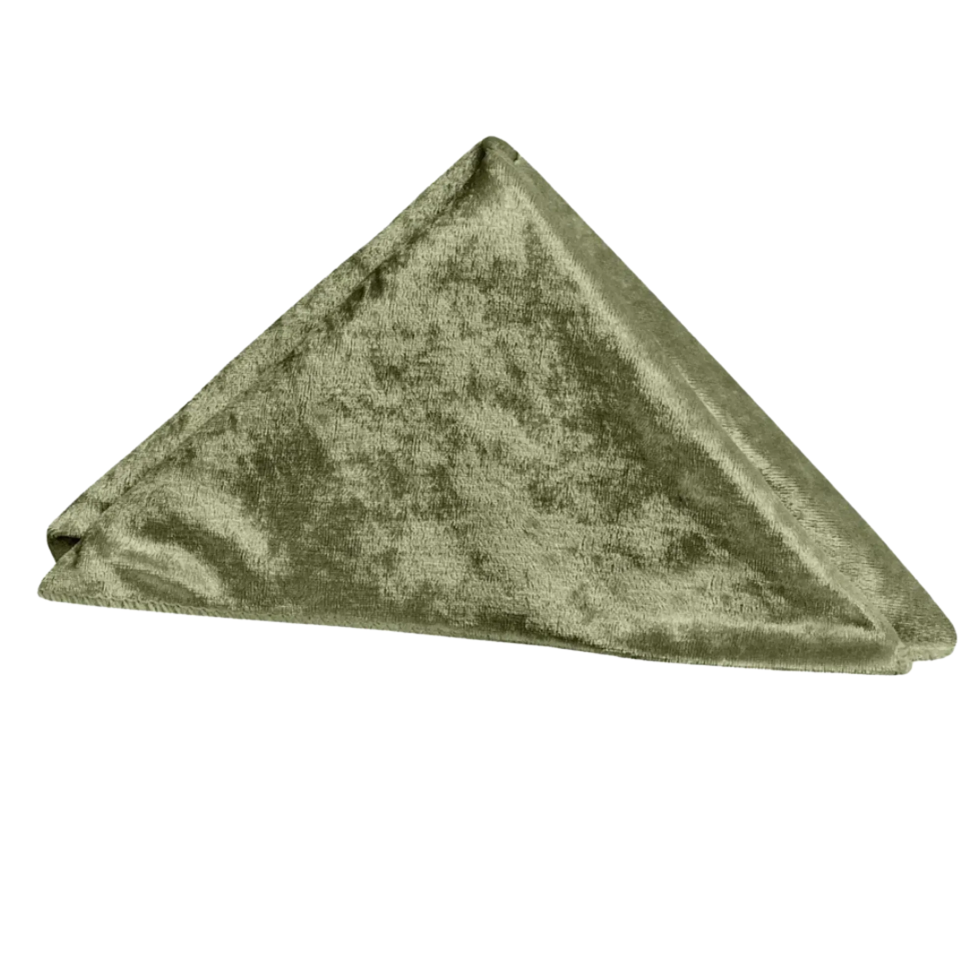 Olive Velvet Napkin