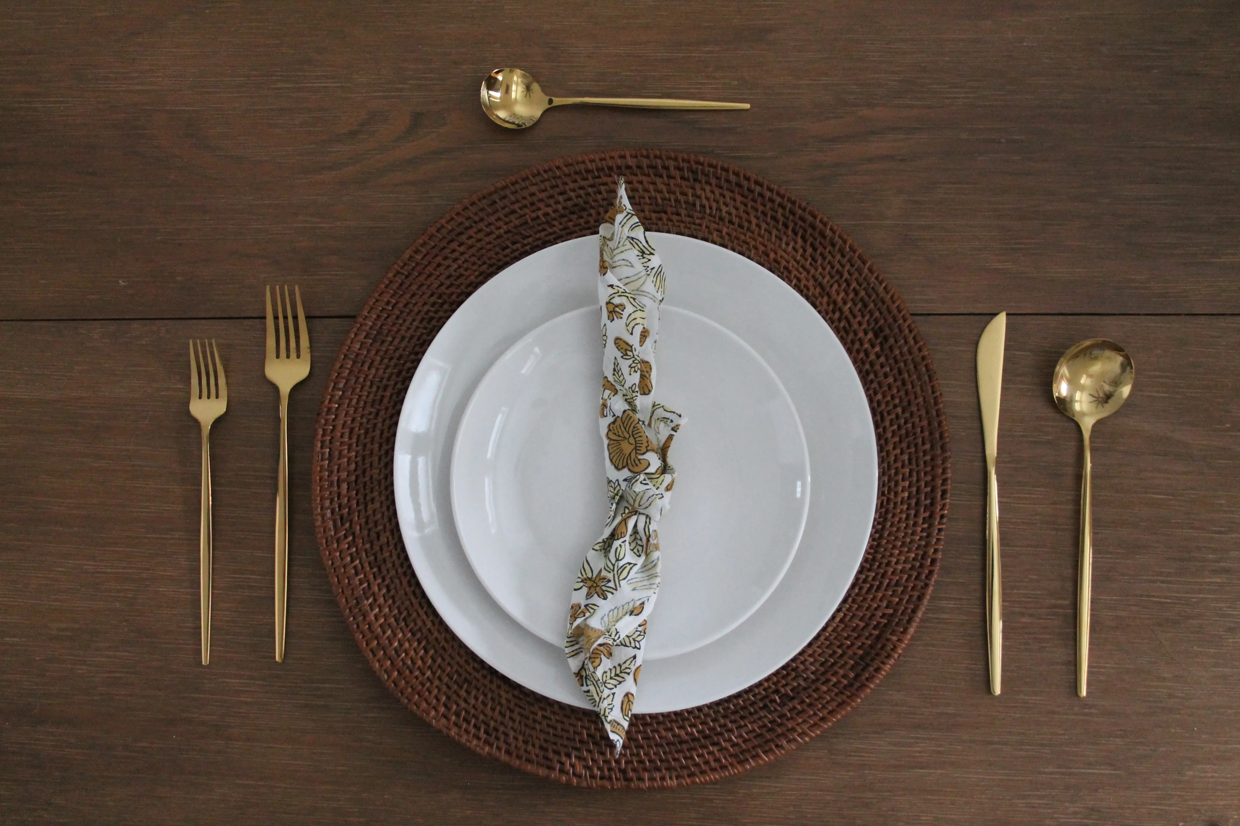 The Gilded Flatware Set