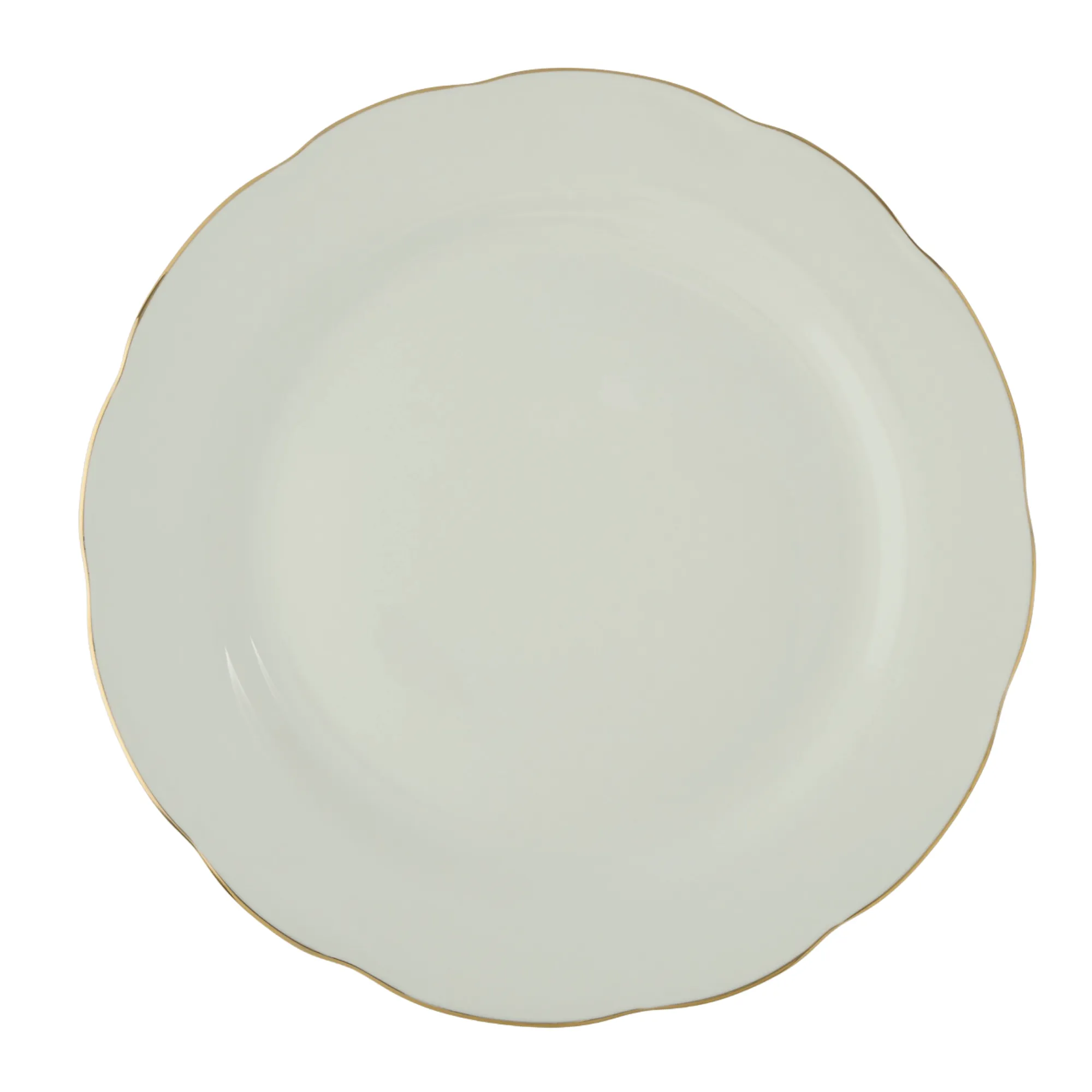 Scalloped Dinner Plate