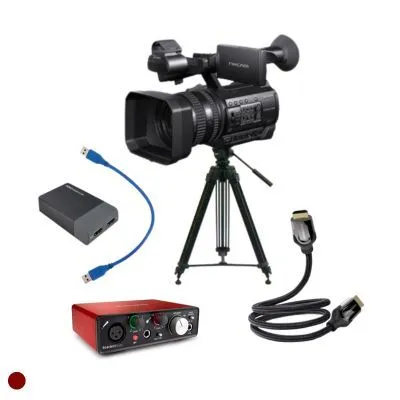 Paket Audio Visual Livestreaming (1 Kamera Sony NX100)