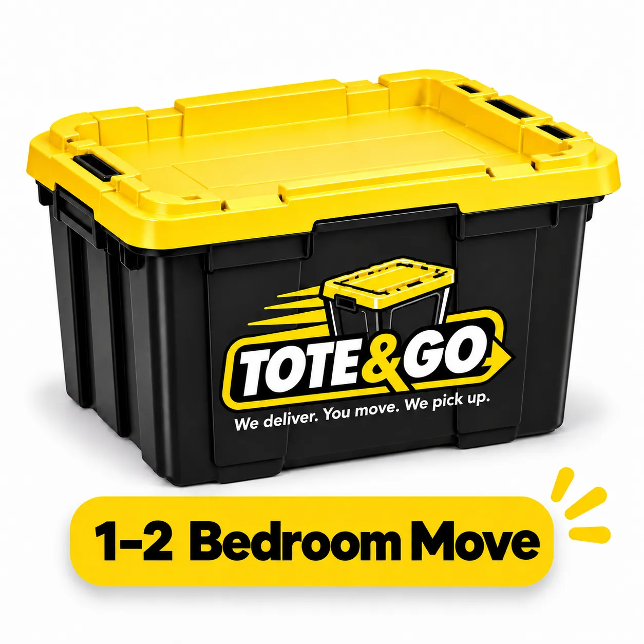 30-Totes Rental Package | 1–2 Bedroom Move 