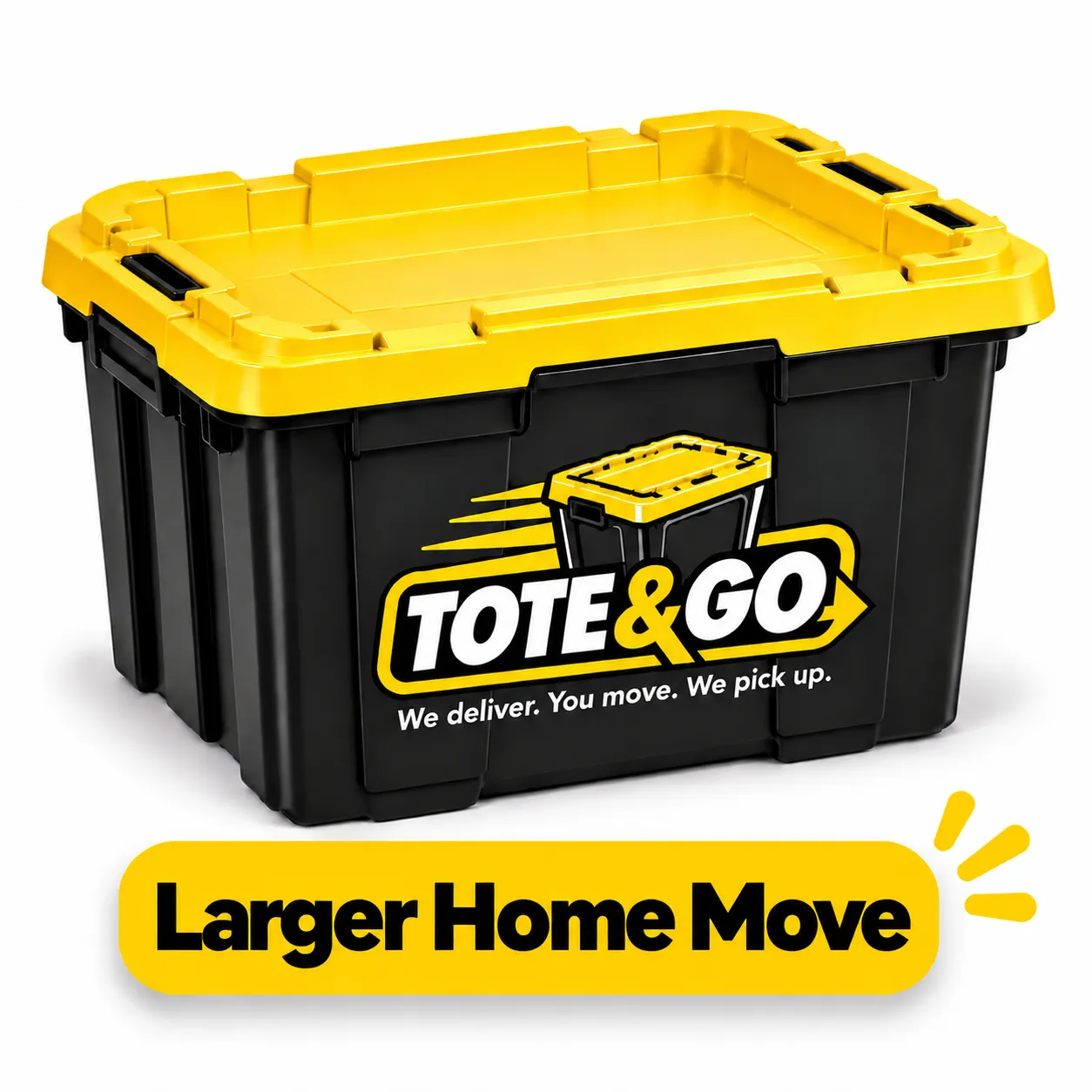 80-Totes Rental Package - Large Home Move