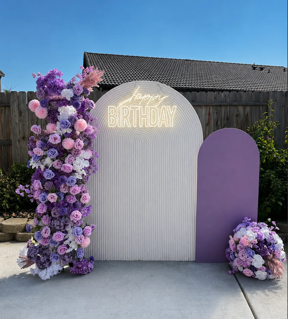 Floral Backdrop Package