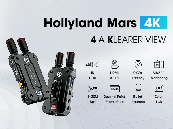 Hollyland Mars 4K Wireless Video System