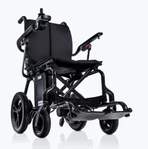 Silla de ruedas eléctricas de fibra de carbono