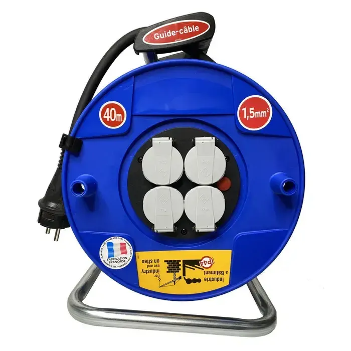 Enrouleur électrique 4 prises 16A