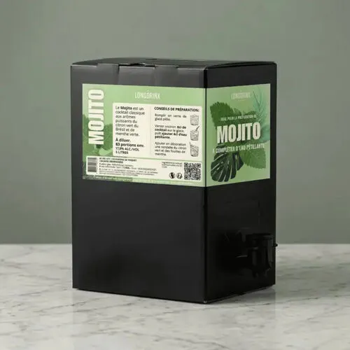 BIB Cocktail 5L - MOJITO 17,8° (Base à diluer • 80 verres)
