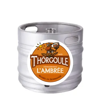 Fût de bière 20L - THORGOULE AMBRÉE 6,5°