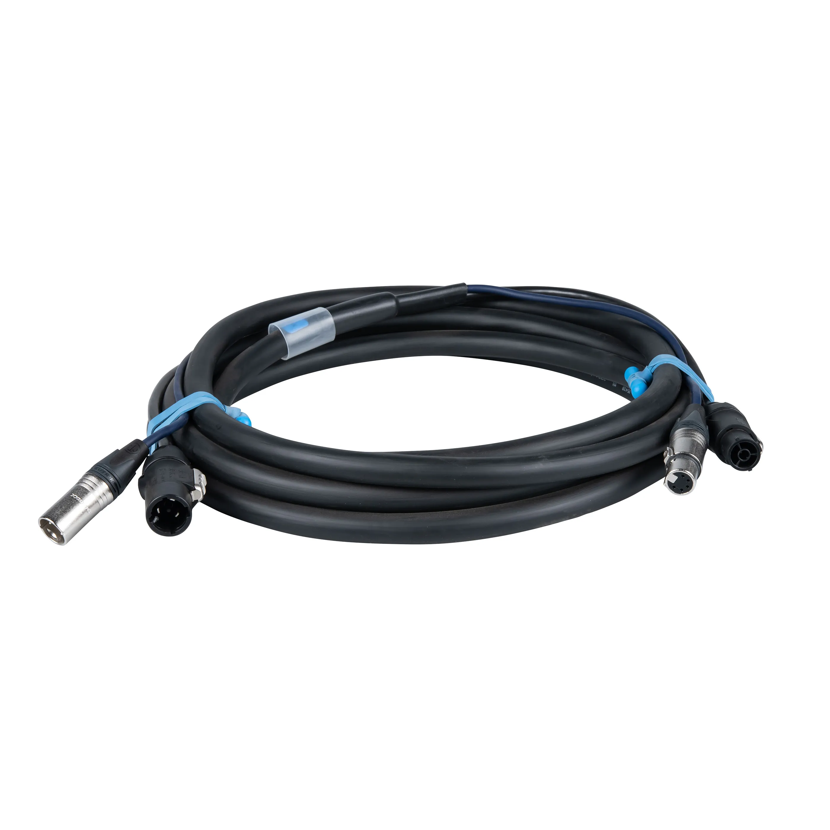 Câble hybride DMX alimentation - 5 mètres 