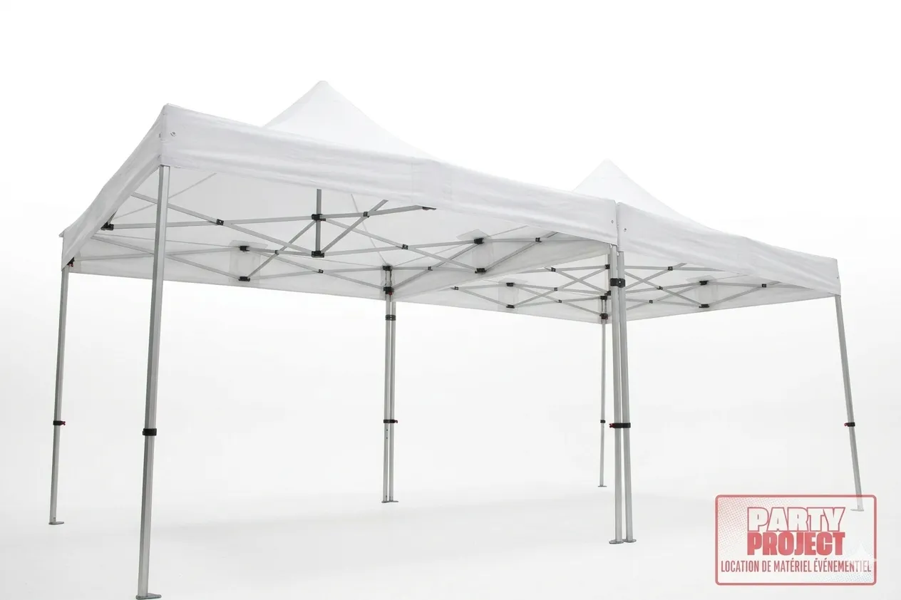 Tente 3x6m - 2 tentes 3x3m