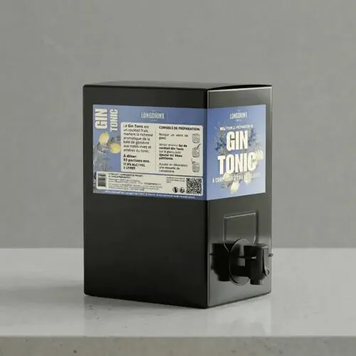 BIB Cocktail 5L - GIN TONIC 17,8° (Base à diluer • 80 verres)