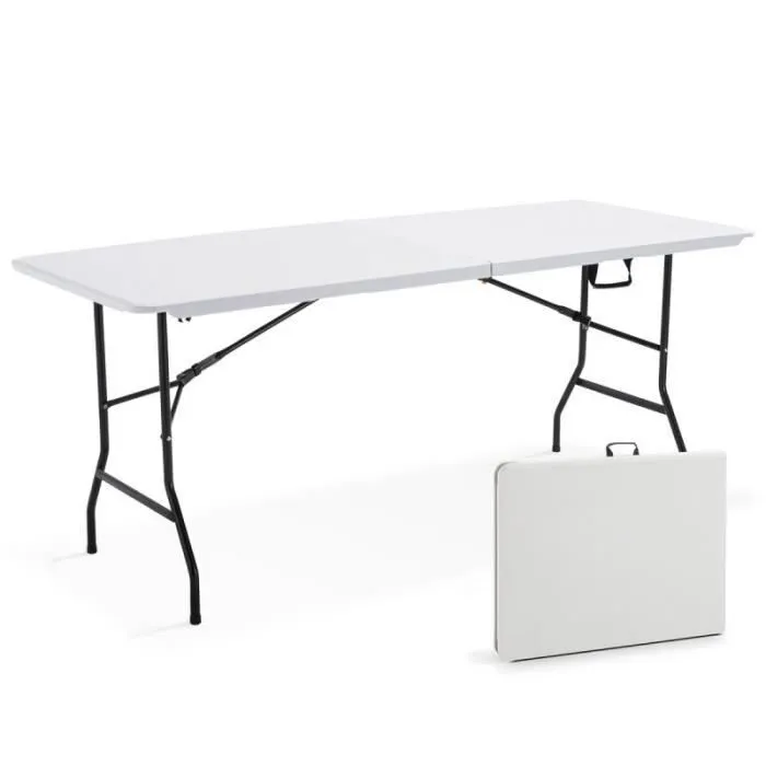 Table rectangulaire 180x70cm - 6/8 personnes