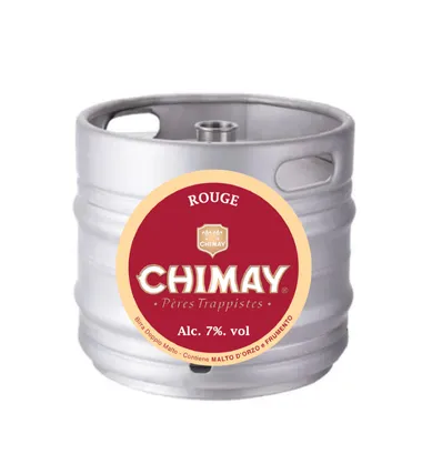 Fût de bière 20L - CHIMAY ROUGE 7°