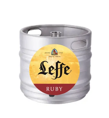 Fût de bière 20L - LEFFE RUBY 5°