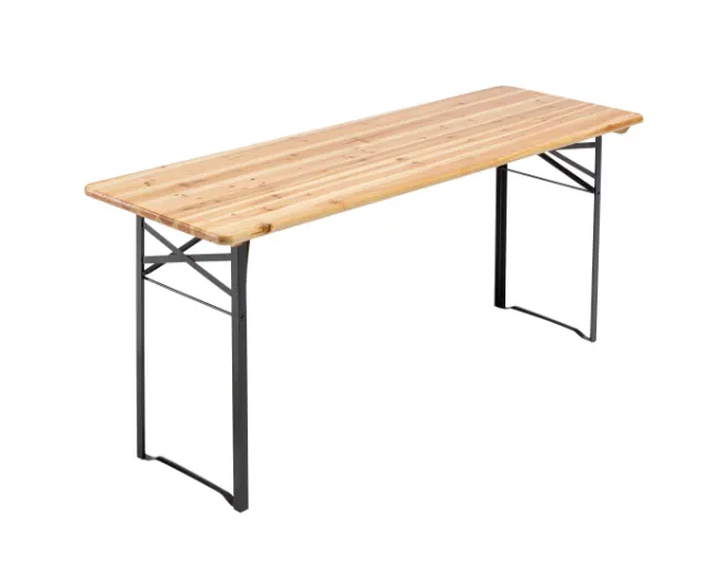 Table Brasserie 180x60cm - 6 personnes