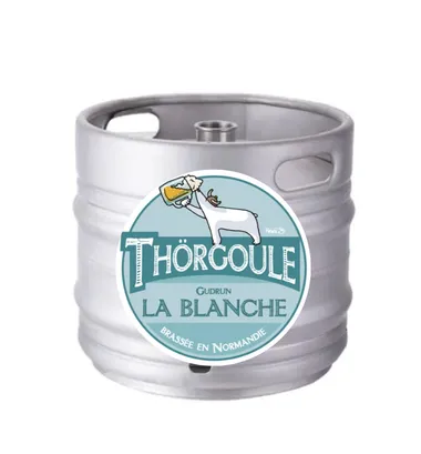 Fût de bière 20L - THORGOULE BLANCHE 5°
