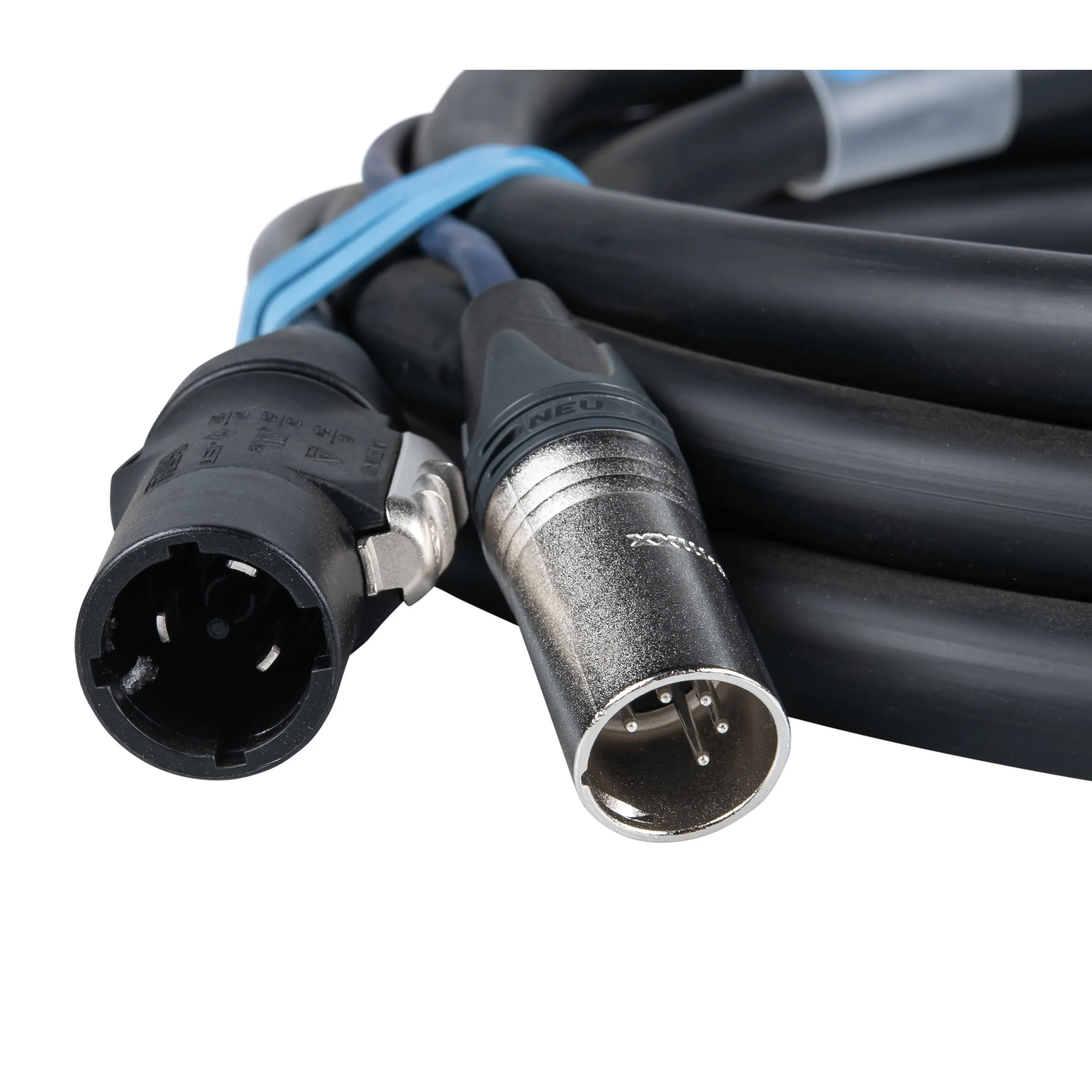 Câble hybride DMX alimentation - 5 mètres 