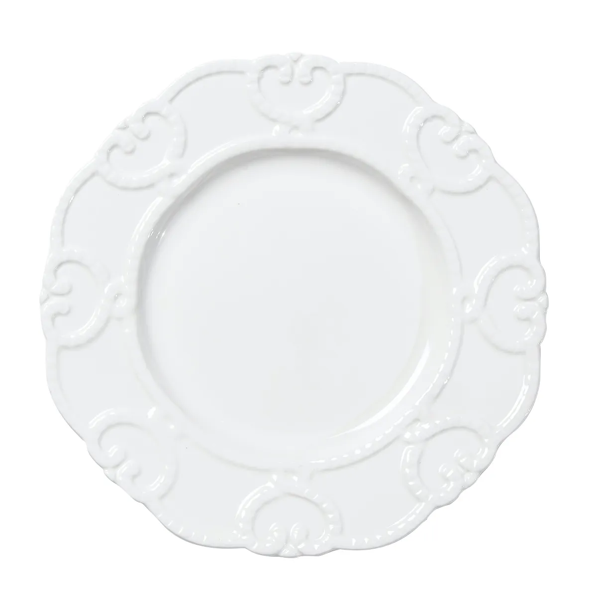 Side Plate - White Vintage