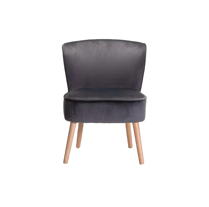 Landon - Charcoal Velvet (1 seater)