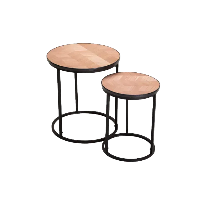 Side Table - Dual Ring (Set of 2)