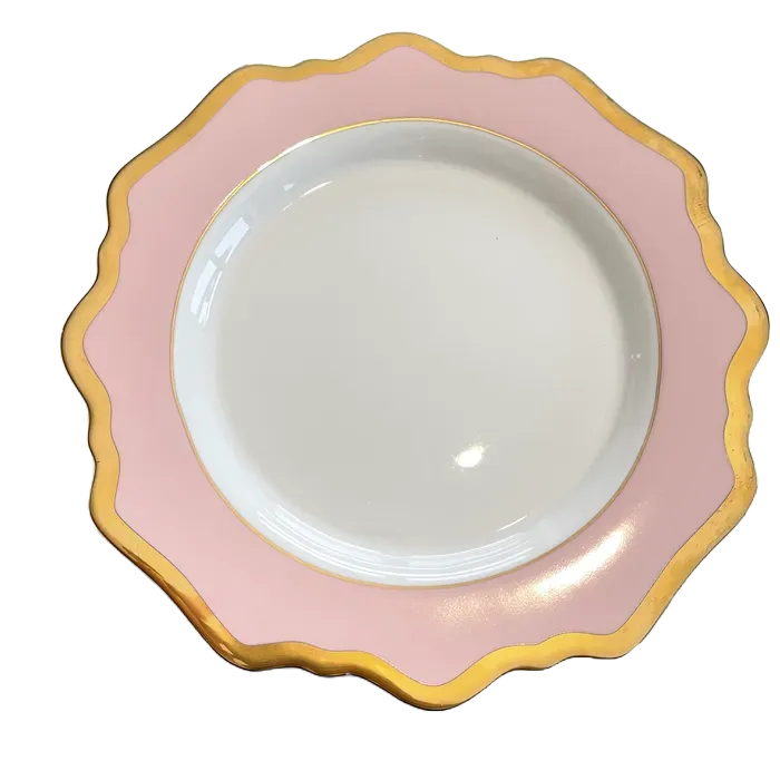 Side Plates - Pink Porcelain