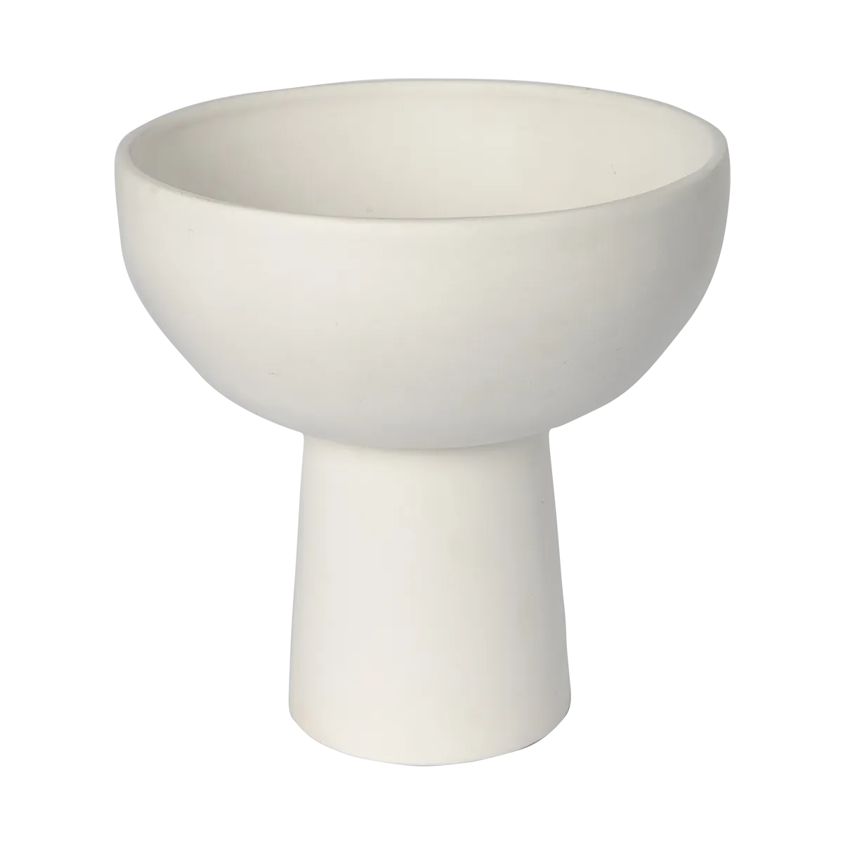 Modernist Mushroom Vase - White (25CM)