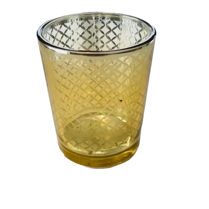 Gold Votive Candle Holder
