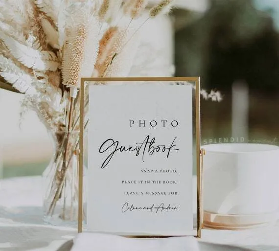 Wedding Guest Book Table Sign