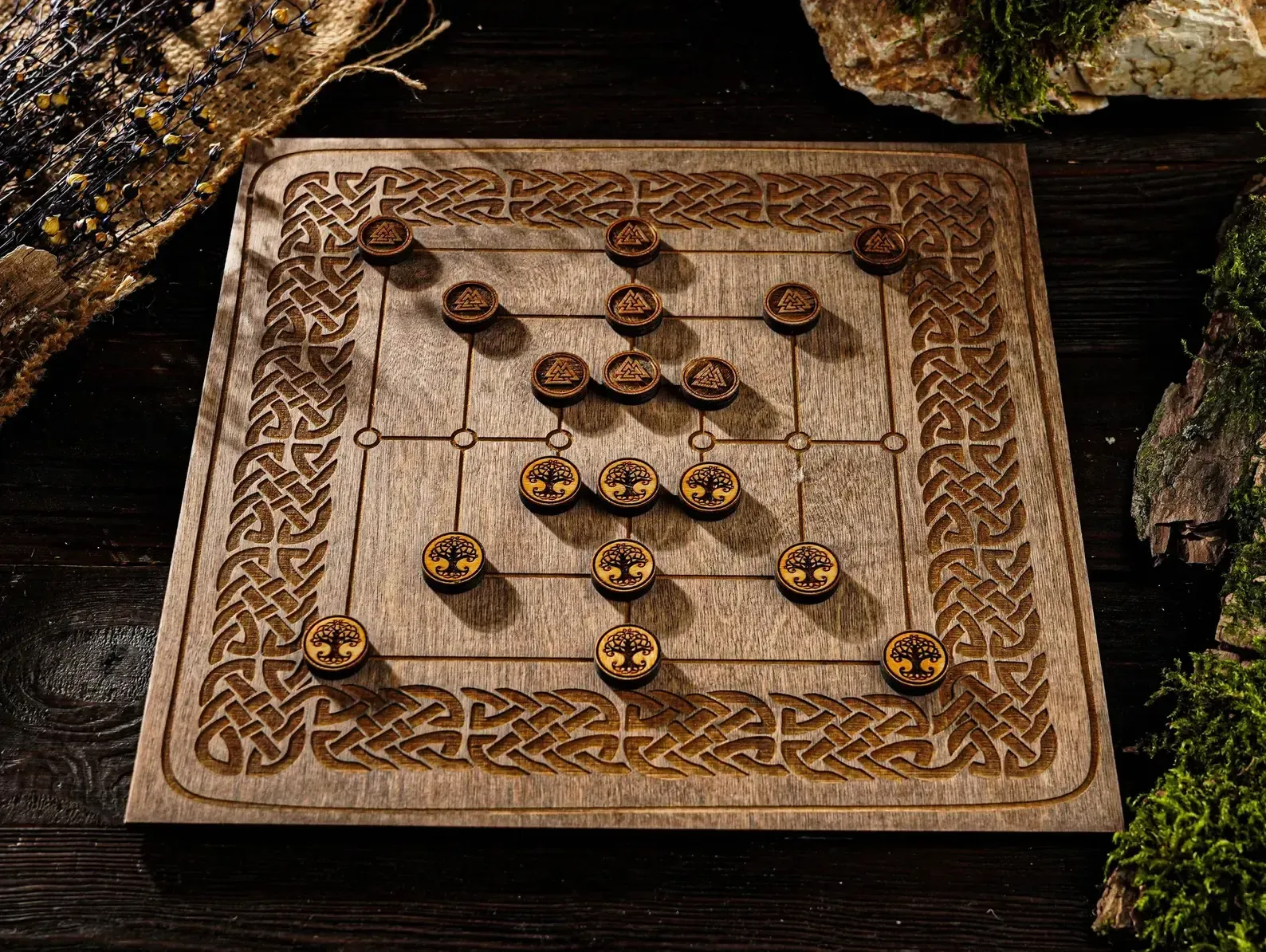 Nine Men’s Morris (Classic Strategy Game)