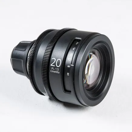 Sony CineAlta 4K 20mm T2.0
