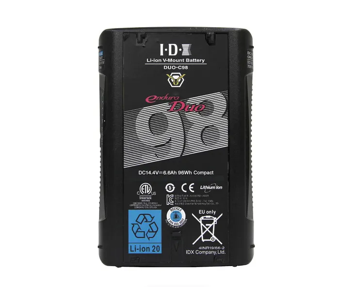 IDX Duo-C98 Li-ion V-Mount Battery