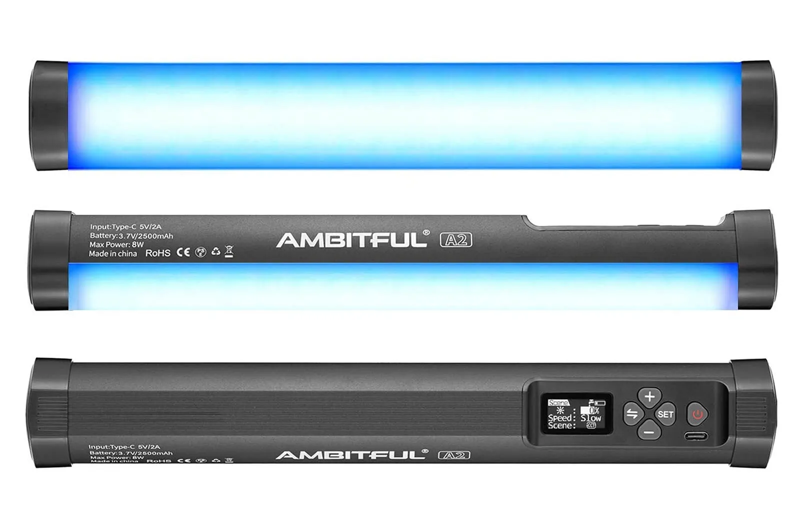 AMBITFUL A2 Full-Color RGB Tube Light