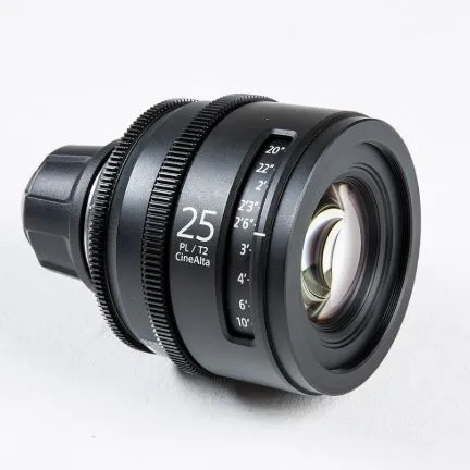 Sony CineAlta 4K 25mm T2.0