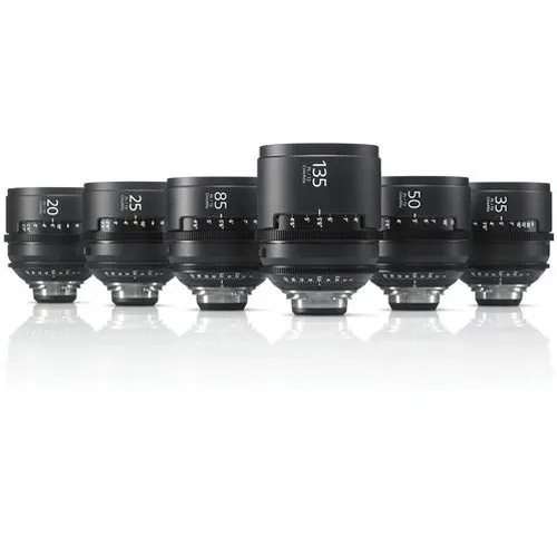 Sony CineAlta 4K 6 Lens Set (20, 25, 35, 50, 85, 135)