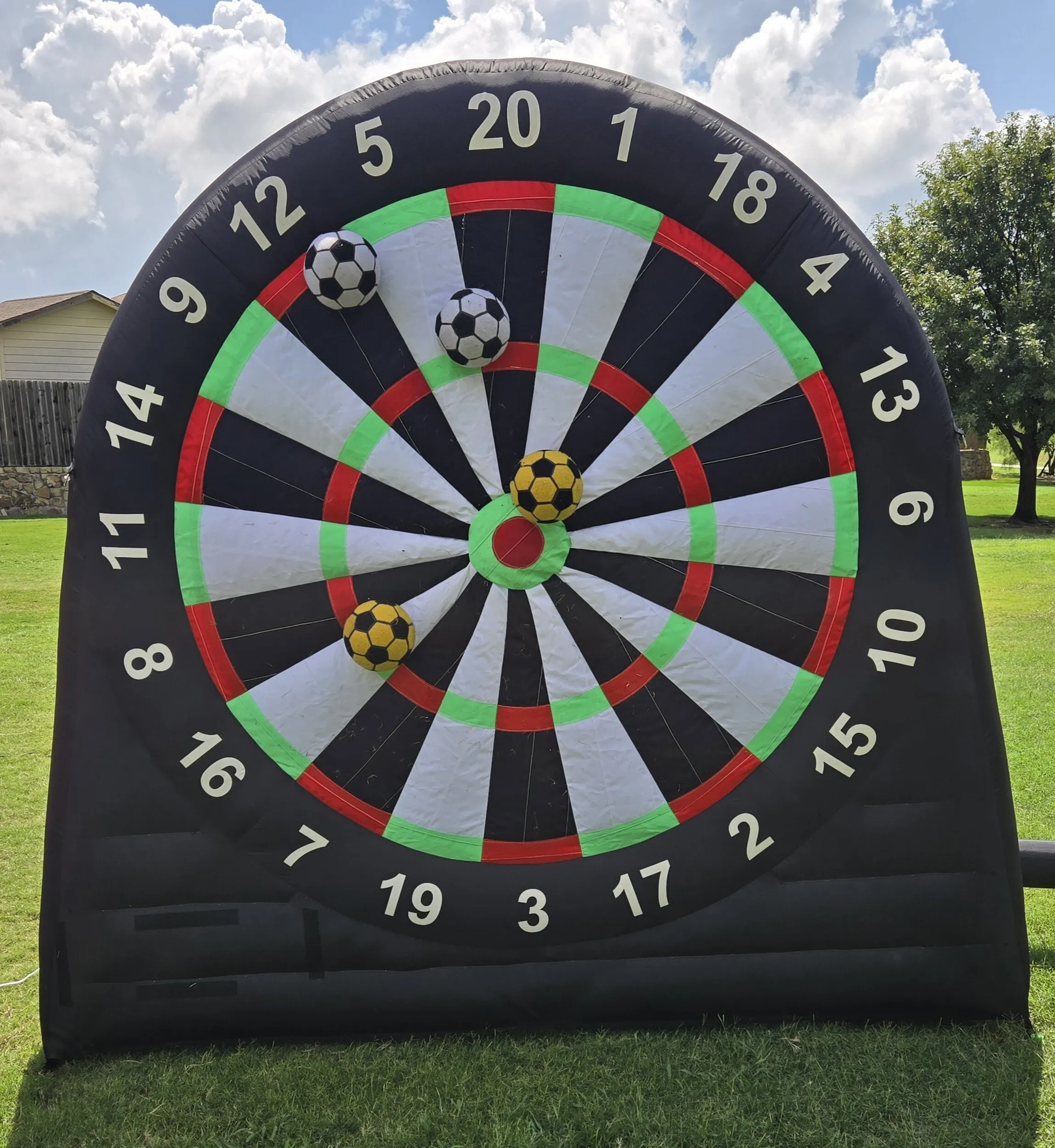 Inflatable Soccer Darts