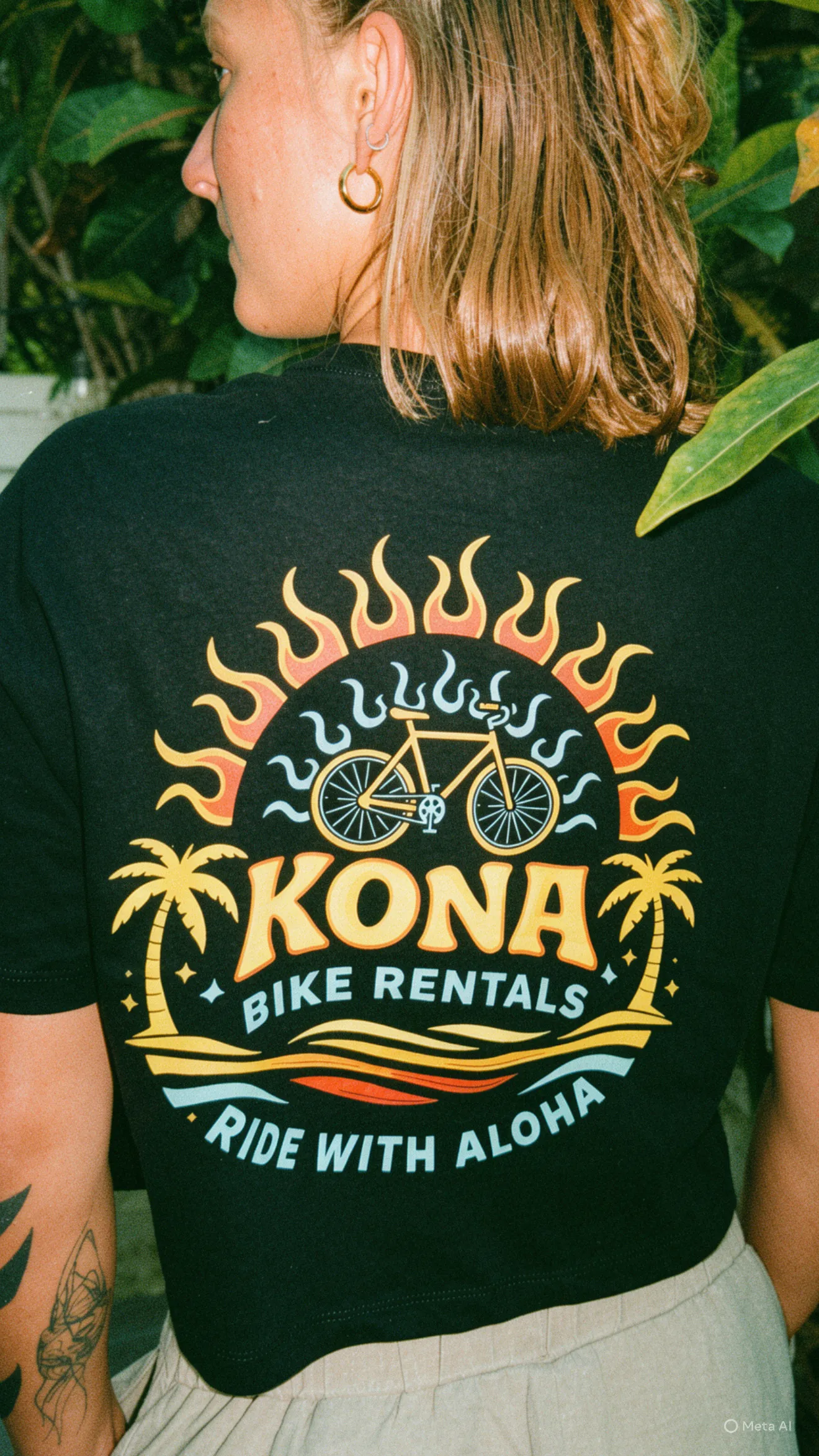 Kona Heat Baggy Crop