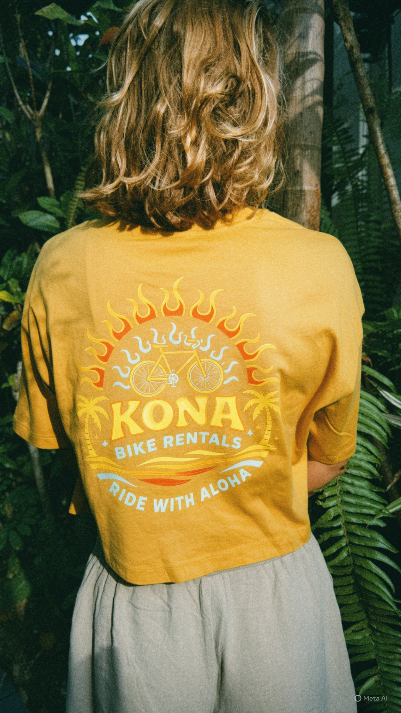 Kona Heat Baggy Crop