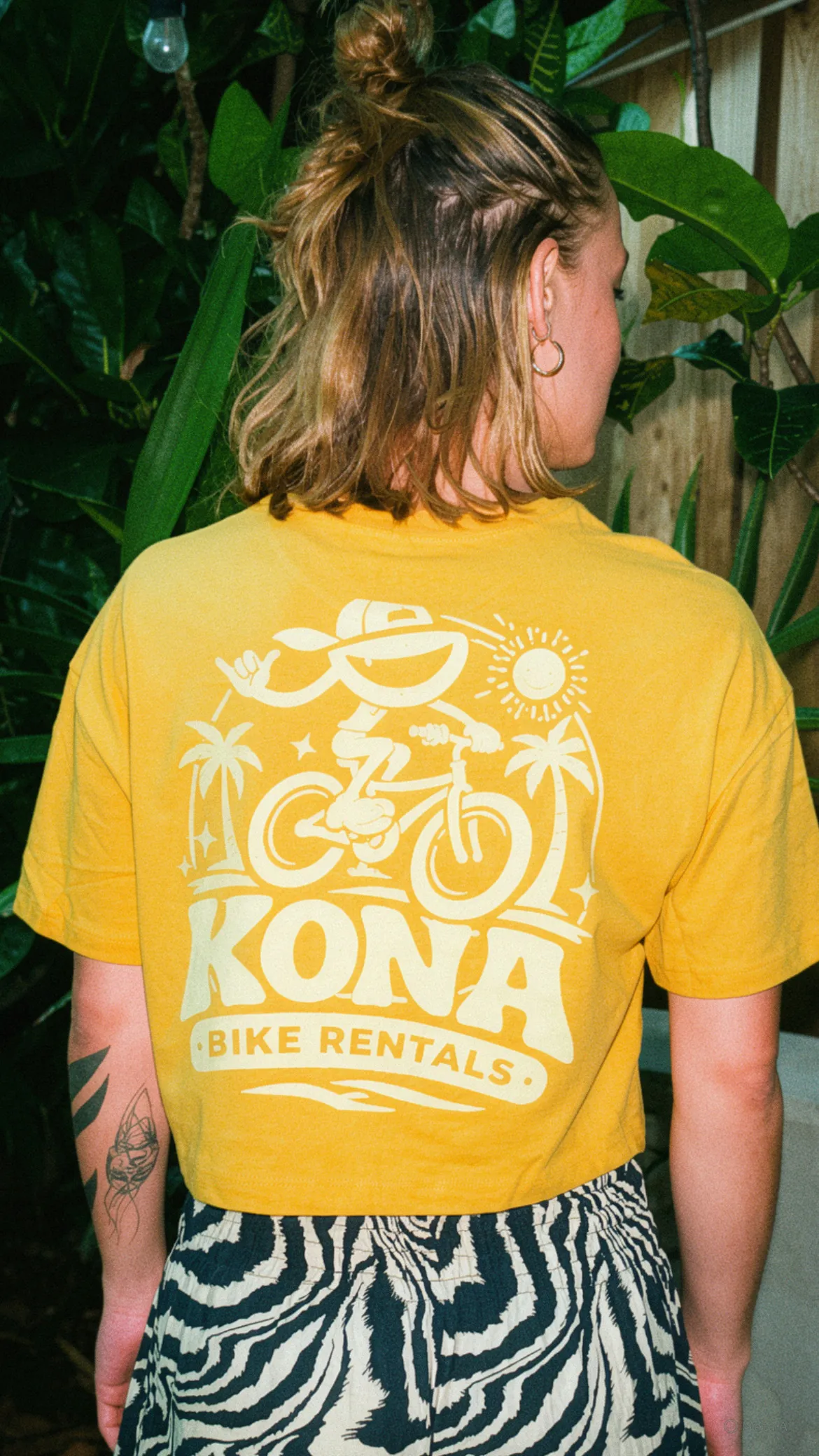 Lemon Head Baggy Crop