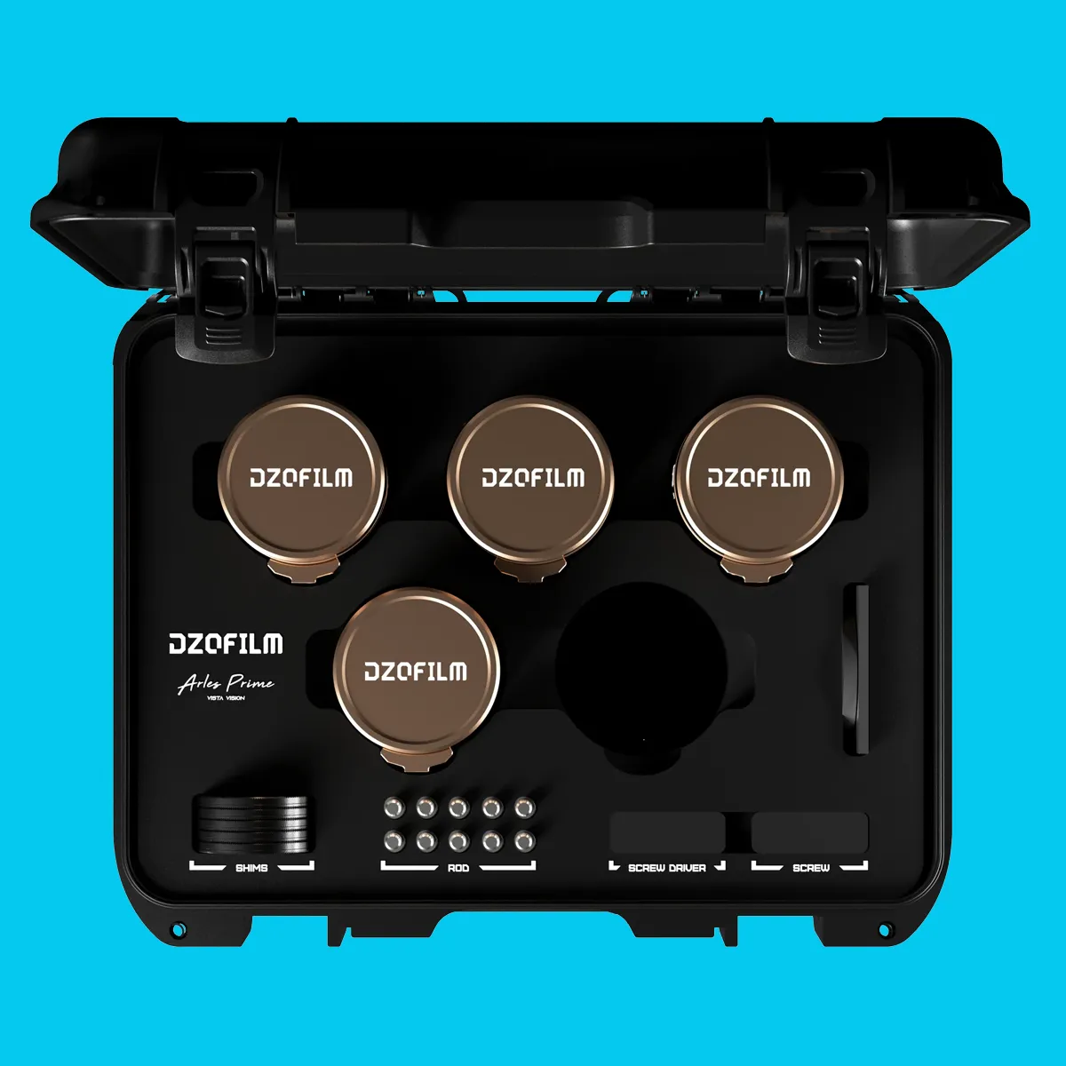 DZOFilm Arles Lustre 5-Lens Kit (ARRI PL) 14, 21, 40, 135, and 180mm