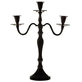 Black Candle Holders